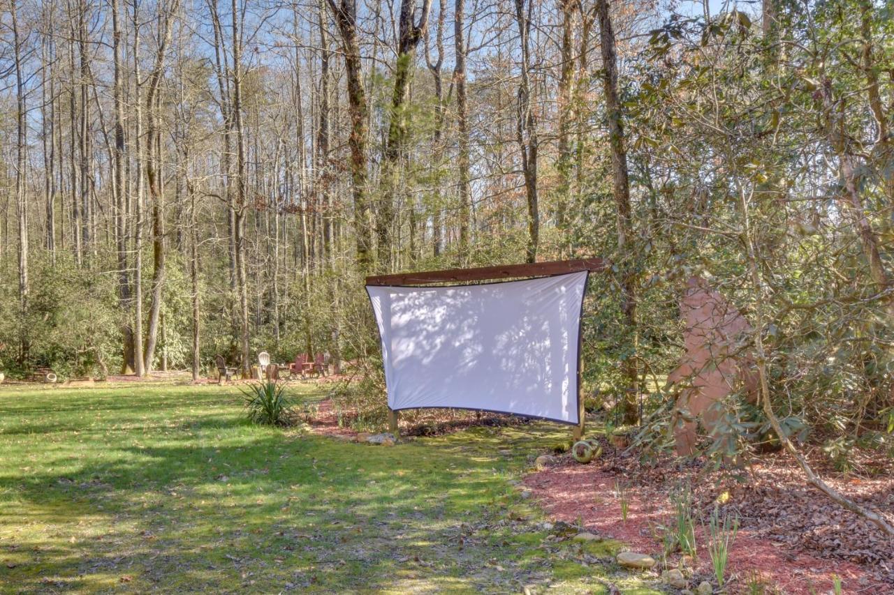 5-Acre North Georgia Mountain Retreat With Creek! Villa Sautee Nacoochee Екстериор снимка