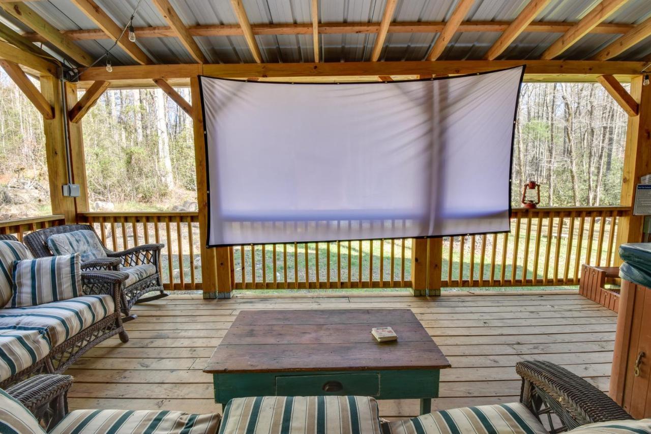 5-Acre North Georgia Mountain Retreat With Creek! Villa Sautee Nacoochee Екстериор снимка