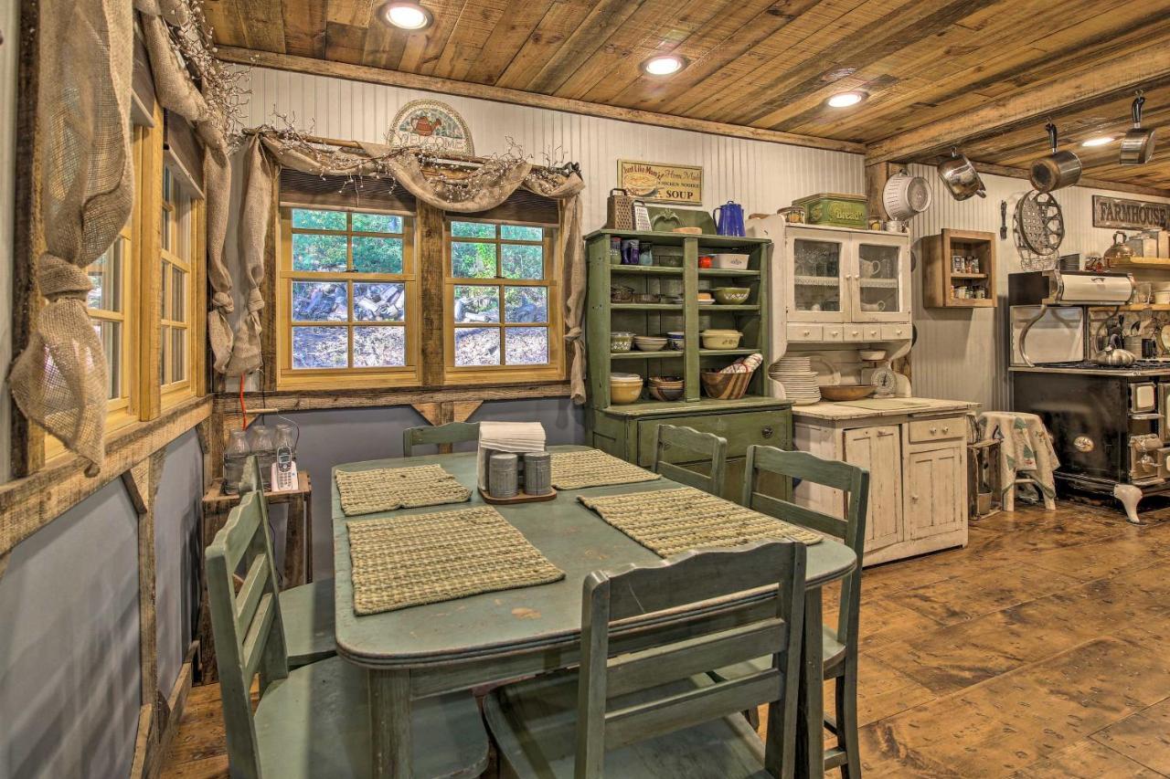 5-Acre North Georgia Mountain Retreat With Creek! Villa Sautee Nacoochee Екстериор снимка