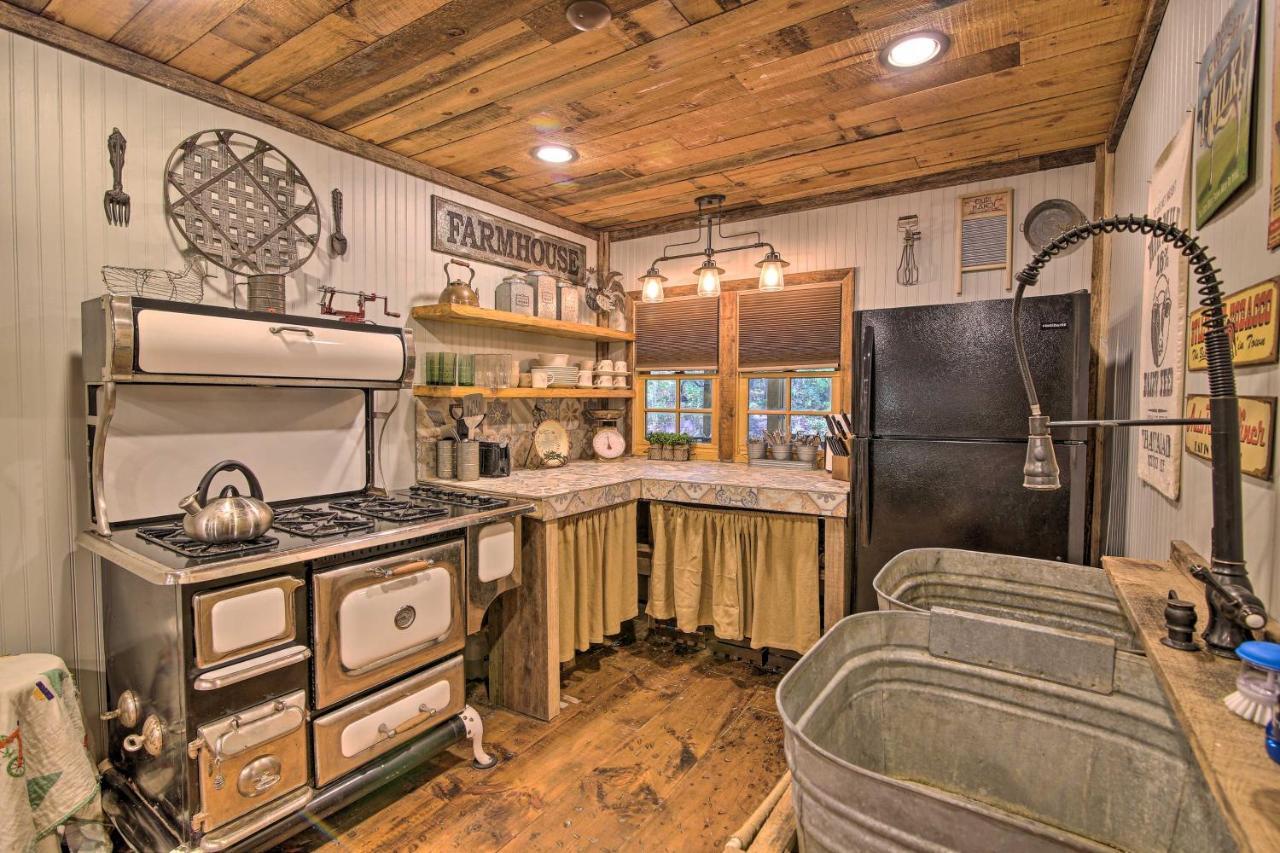 5-Acre North Georgia Mountain Retreat With Creek! Villa Sautee Nacoochee Екстериор снимка