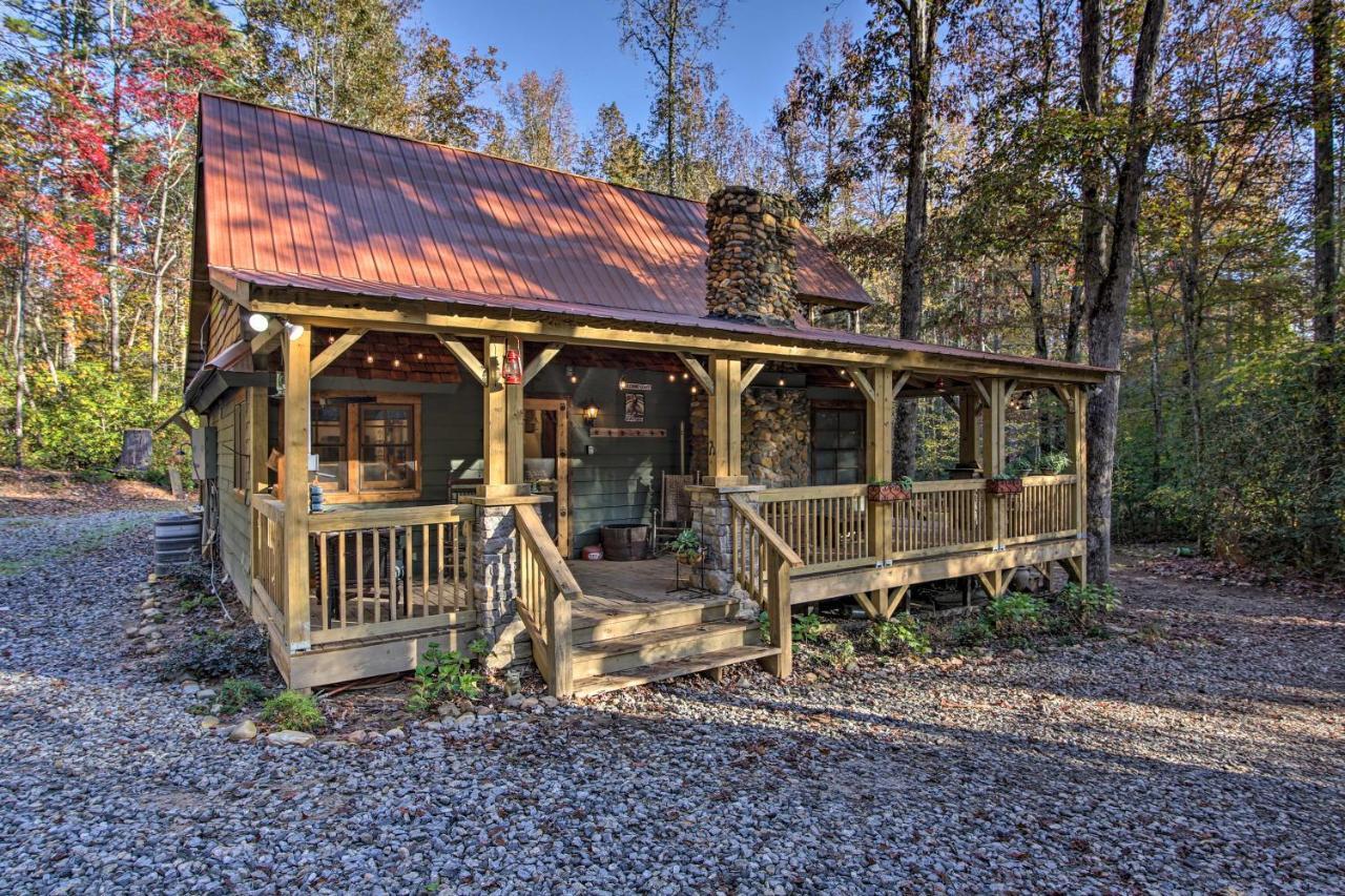 5-Acre North Georgia Mountain Retreat With Creek! Villa Sautee Nacoochee Екстериор снимка