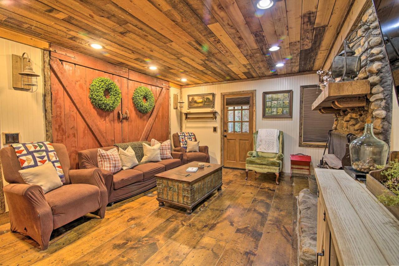 5-Acre North Georgia Mountain Retreat With Creek! Villa Sautee Nacoochee Екстериор снимка