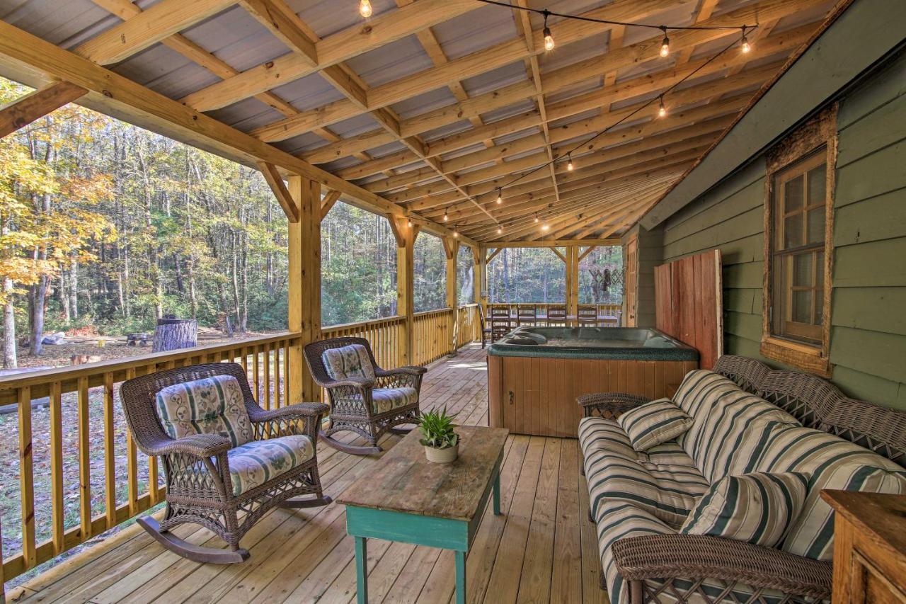 5-Acre North Georgia Mountain Retreat With Creek! Villa Sautee Nacoochee Екстериор снимка