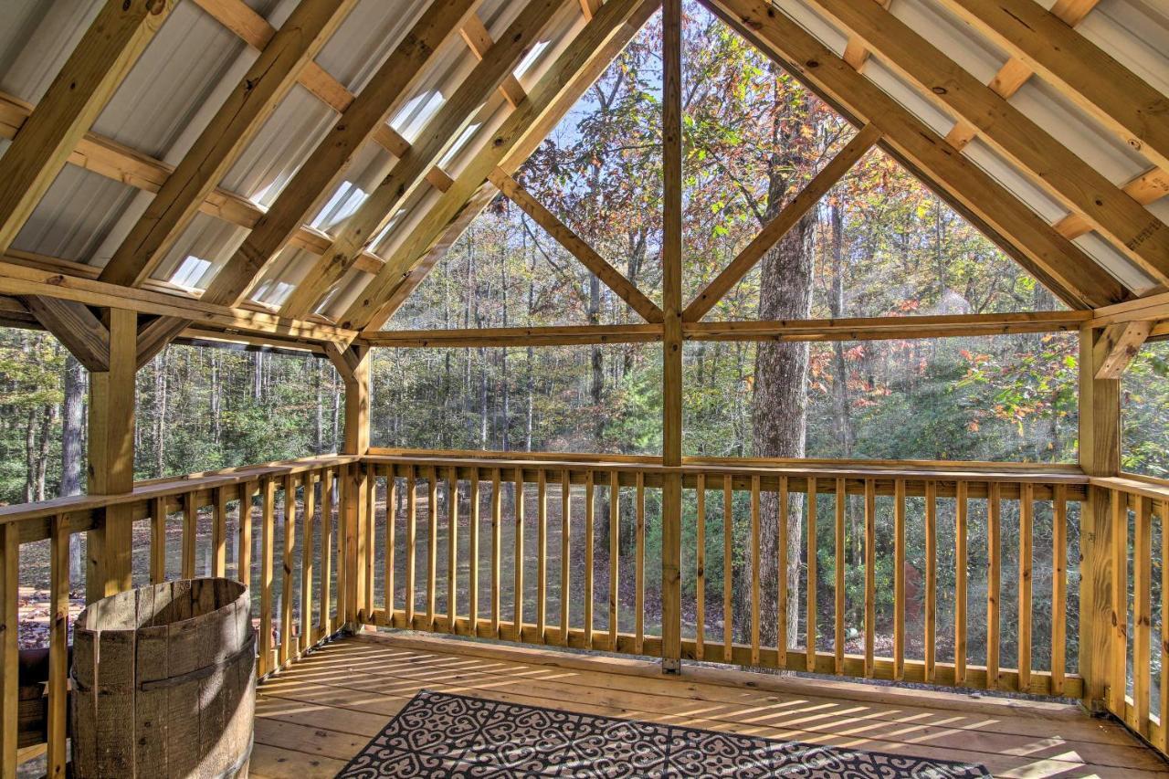 5-Acre North Georgia Mountain Retreat With Creek! Villa Sautee Nacoochee Екстериор снимка