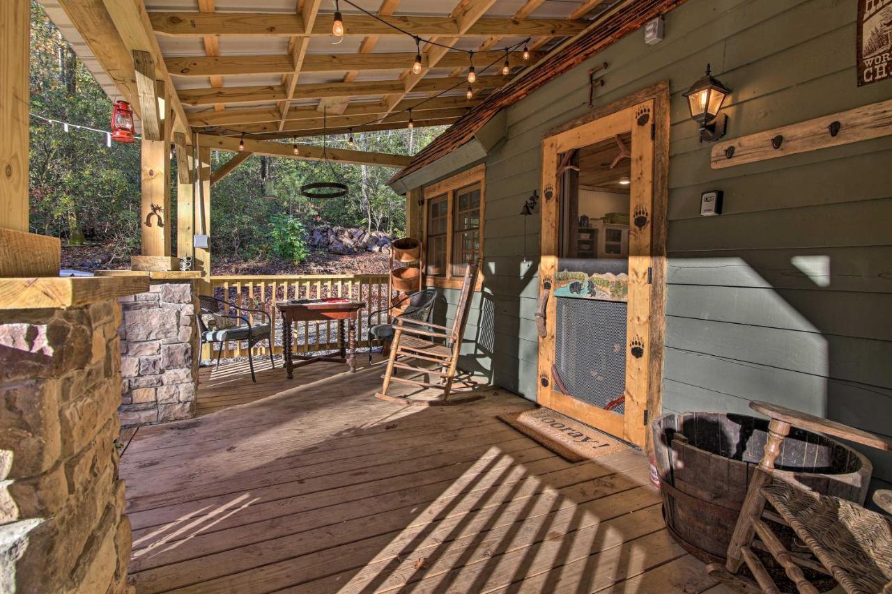 5-Acre North Georgia Mountain Retreat With Creek! Villa Sautee Nacoochee Екстериор снимка
