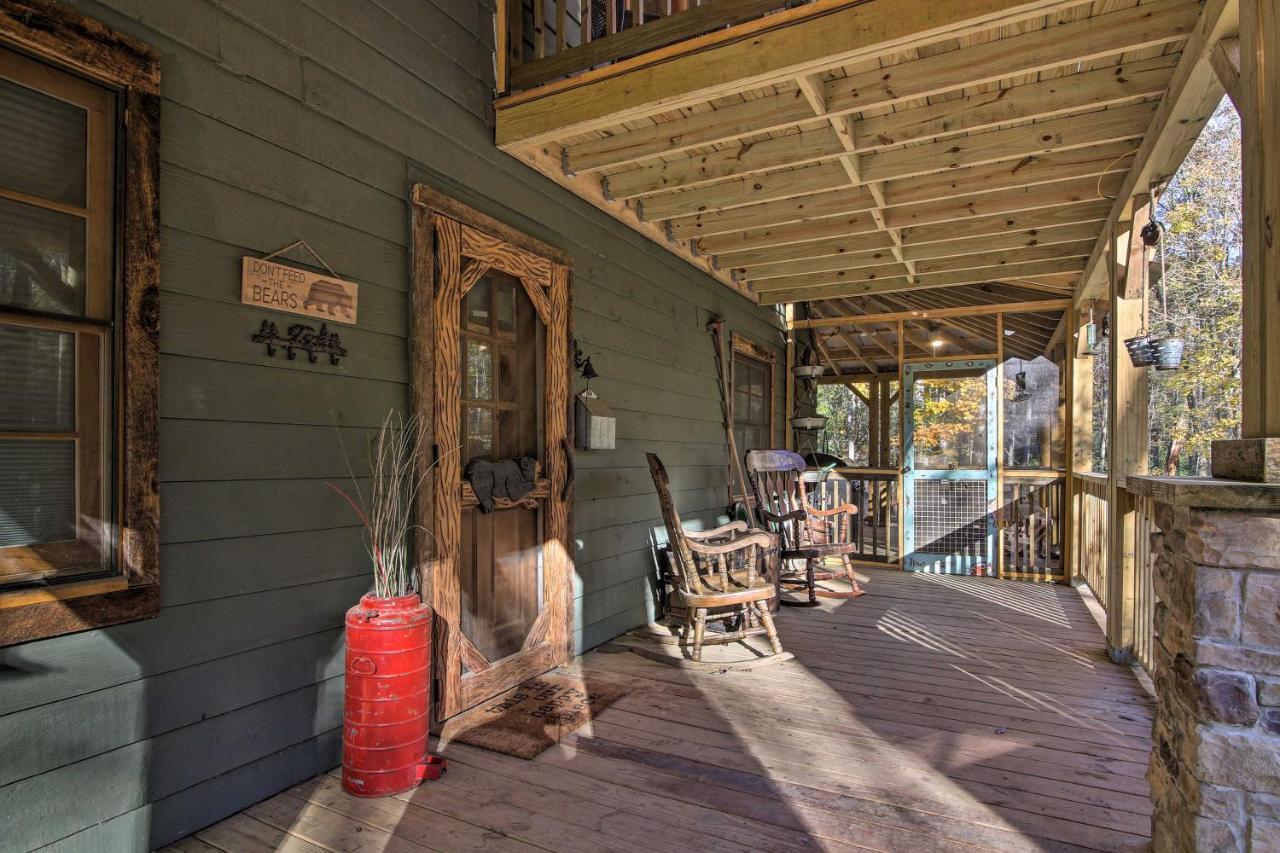 5-Acre North Georgia Mountain Retreat With Creek! Villa Sautee Nacoochee Екстериор снимка