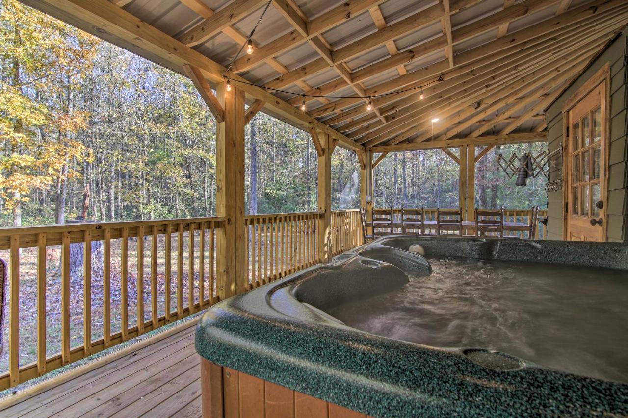 5-Acre North Georgia Mountain Retreat With Creek! Villa Sautee Nacoochee Екстериор снимка