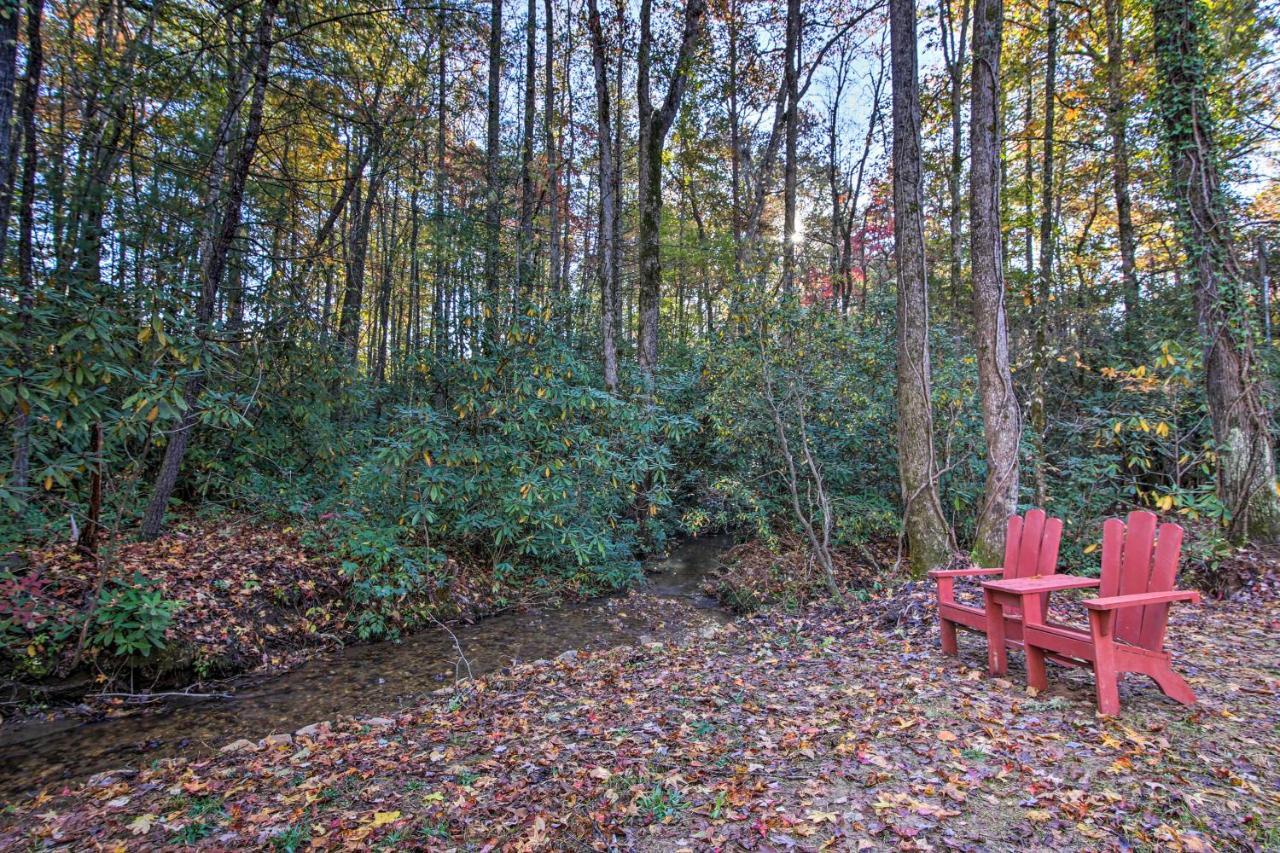 5-Acre North Georgia Mountain Retreat With Creek! Villa Sautee Nacoochee Екстериор снимка