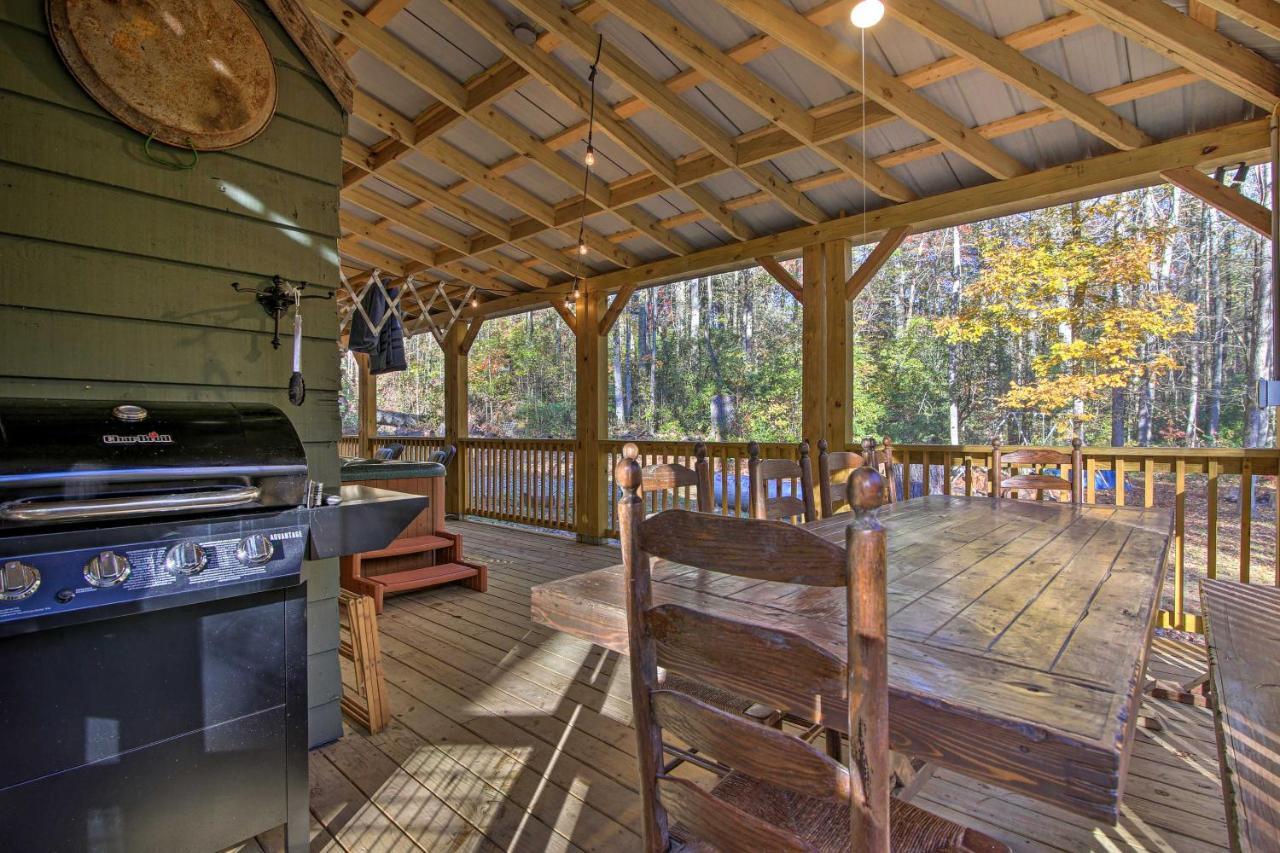 5-Acre North Georgia Mountain Retreat With Creek! Villa Sautee Nacoochee Екстериор снимка